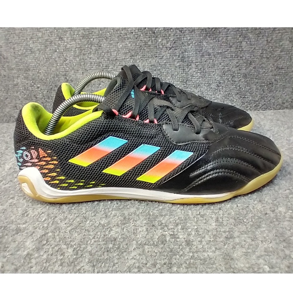 Adidas Copa Sense.3 Indoor Soccer Shoes Mens 10 Black Multi Color HR1848
